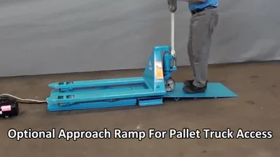 Approach Ramp For Pallet Jacks