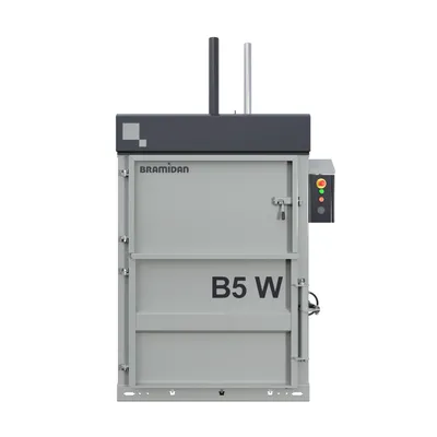 Baler B5 Wide in Light Grey (RAL 7035)