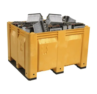 MACX Solid Bulk Containers Yellow