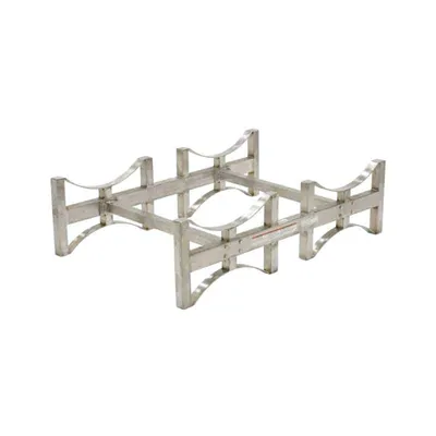 Vestil DRUM-RACK-2-SS Stainless Steel Stackable Drum Rack