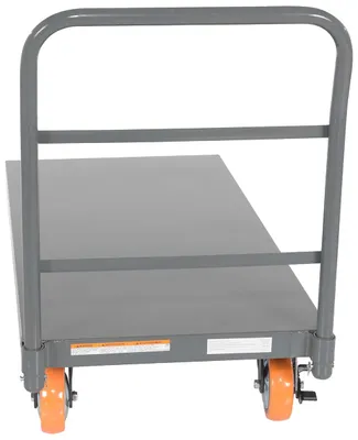 Vestil ECSPT-2448-C7C Steel Smooth Deck Platform Truck 4