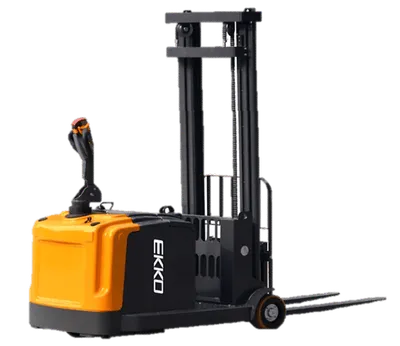 EKKO EK13-138 Electric Counterbalance Walkie Stacker
