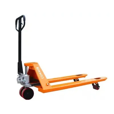 EKKO Lifts A25 pallet jack shown from an alternate angle