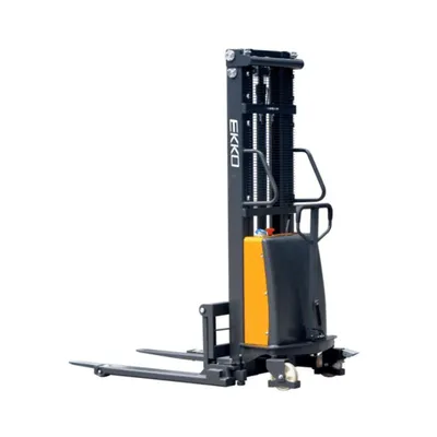 EKKO EA15B Semi-Electric Straddle Stacker