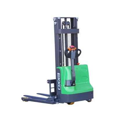 EKKO EB12E-98Li Fully Powered Straddle Stacker
