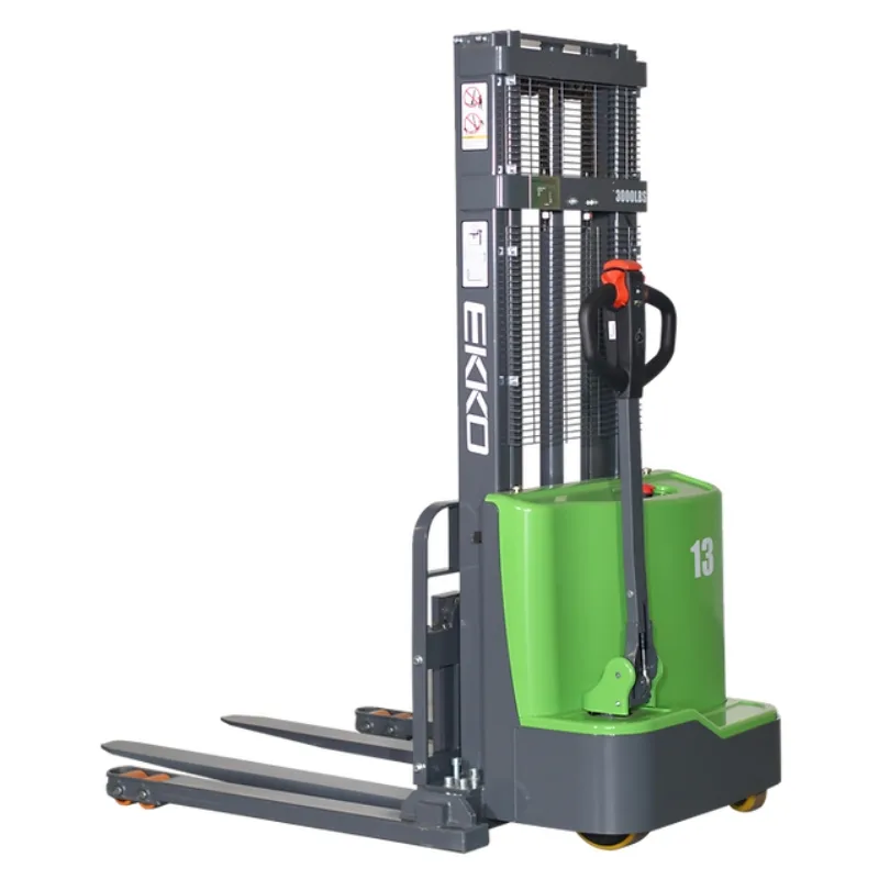 Lithium Straddle Stacker EB13C-118LI, 2,800 lbs. Capacity