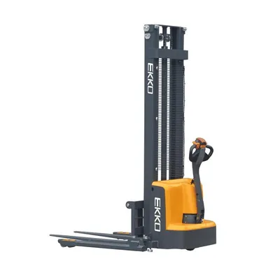 EKKO EB13E Full Powered Straddle Stacker