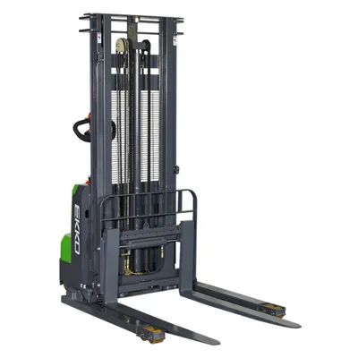Lithium Straddle Stacker EB14CS-118LI, 3,000 lbs. Capacity