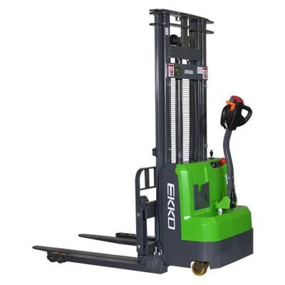 Lithium Straddle Stacker EB14CS-118LI, 3,000 lbs. Capacity