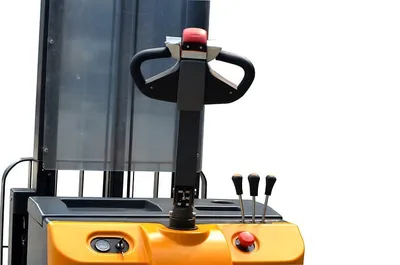 EKKO Lifts EH15TH pallet stacker shown from an alternate angle