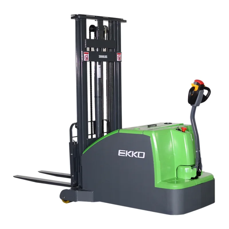 Lithium Counterbalanced Stacker EK14CS-189LI, 3,000 lbs. Capacity