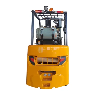 Forklift with Cushion (LPG) EK25CLP, 5,000 lbs. Capacity Rear View