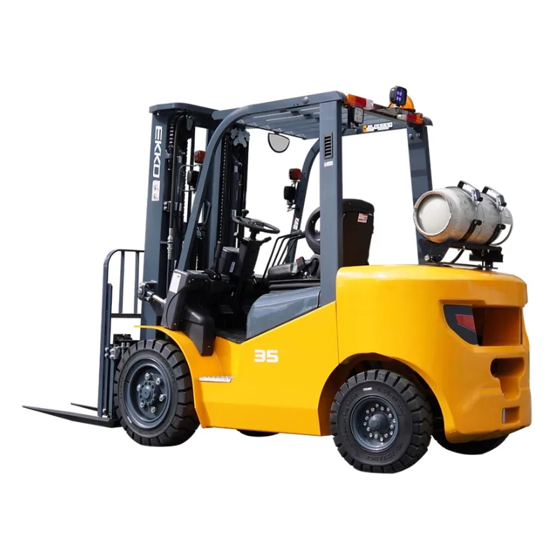 Pneumatic Forklift EK35LP, 7,000 lbs. Capacity