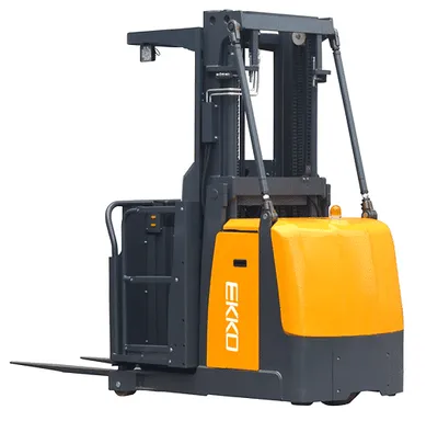 EKKO Lifts EOP70 pallet jack shown from an alternate angle