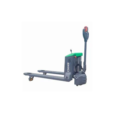 EKKO Lifts EP18JLI pallet jack shown from an alternate angle