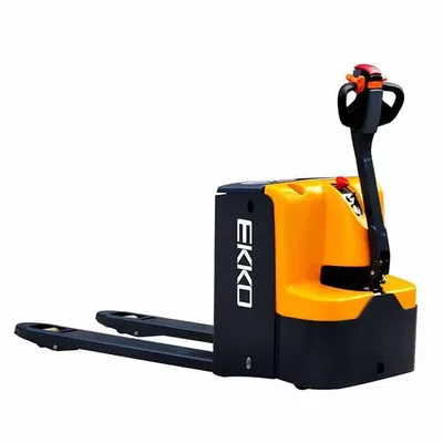 EKKO Lifts EP20E pallet jack shown from an alternate angle