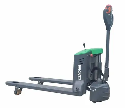 EKKO Lifts EP20JLI pallet jack shown from an alternate angle