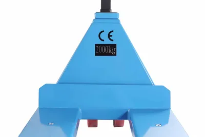 Eoslift E20V pallet jack shown from an alternate angle