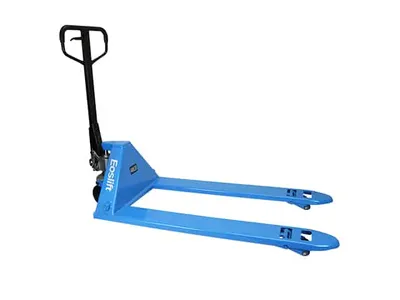 Eoslift M20LP pallet jack shown from an alternate angle