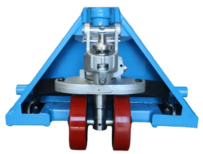 Eoslift M25 pallet jack shown from an alternate angle