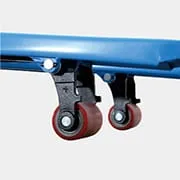 Eoslift M25NS pallet jack shown from an alternate angle