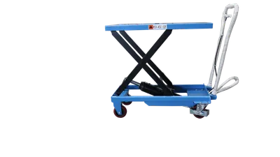 Eoslift TA15 manual lift table shown from an alternate angle
