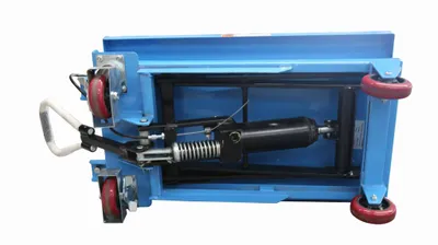 Eoslift TA15 manual lift table shown from an alternate angle