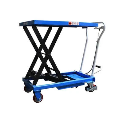Eoslift TA15 manual lift table shown from an alternate angle