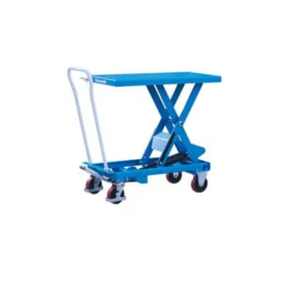 Eoslift TA30 manual lift table shown from an alternate angle