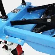 Eoslift TA50 manual lift table shown from an alternate angle