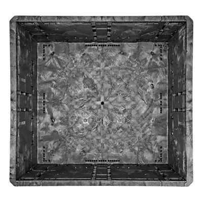 HDR4845-25 Plastic BulkPak Container Top View