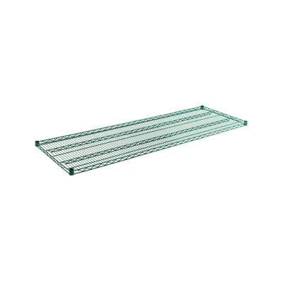 Wire Shelf, Green-Guard Epoxy J2472K, 24"x72"x1"
