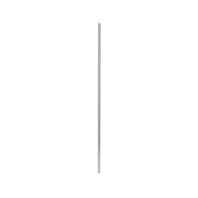 Mobile-Ready Wire Shelving Post, Chromate J54UC, 1"x1"x54"