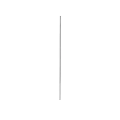 Mobile-Ready Wire Shelving Post, Chromate J74UC, 1"x1"x74"