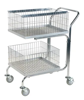 MAIL-55 utility cart shown from an alternate angle