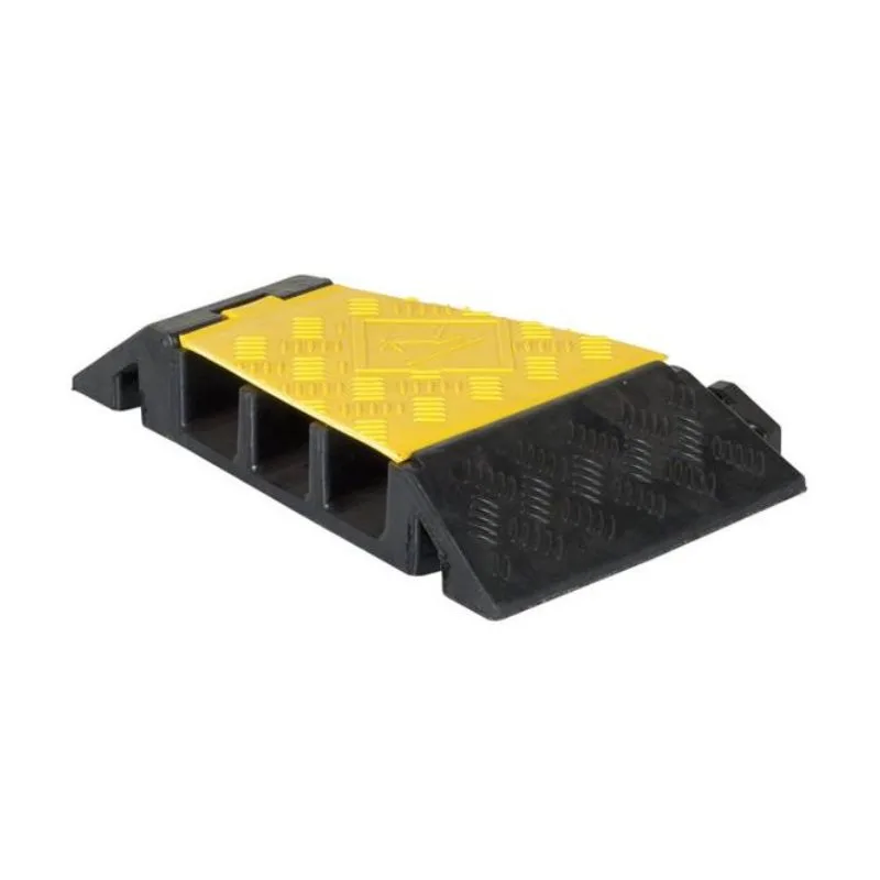 Vestil MCHC-3L 3-Channel Cable Protector-Left Angle