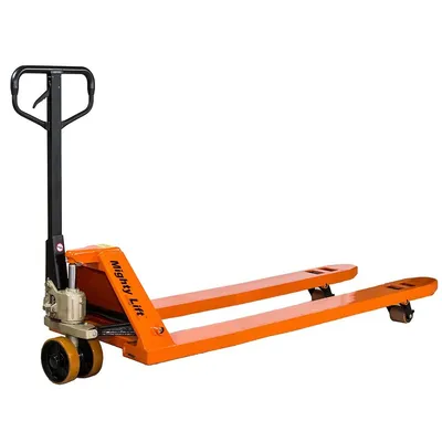 Mighty Lift ML110 pallet jack shown from an alternate angle