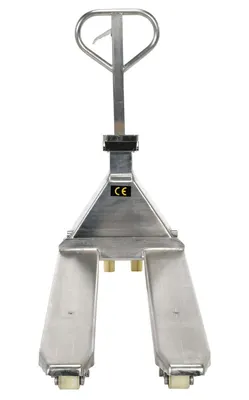 PM-2045-SCL-LP-SS pallet jack shown from an alternate angle