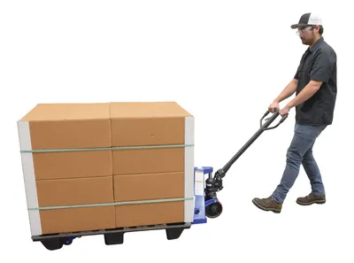 Vestil PM5-2748-BL Steel Full Featured Pallet Truck