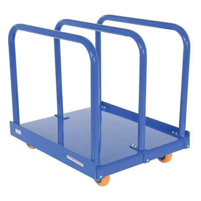 Vestil PRCT-HD-C13B Steel Heavy Duty Panel Cart With Polyurethane Casters
