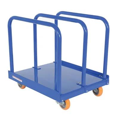 Vestil PRCT-HD-C13C Steel Heavy Duty Panel Cart With Polyurethane Casters