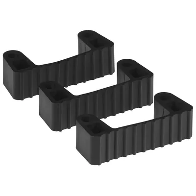 Vikan 3 Spare part rubber bands for 1011x & 1013x — Black