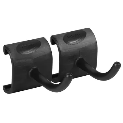 Vikan Hook for HyGo Mobile Cleaning Station, 5700x (2 pcs) — Black