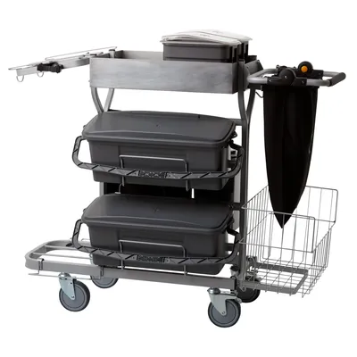 Vikan Compact Cleaning Trolley Plus, 40 cm, Unassembled