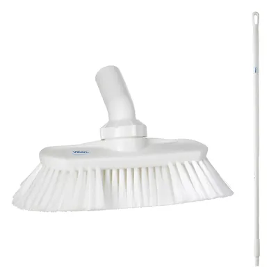 Vikan Waterfed Angle Adjustable Brush/Handle 51 Inch Kit