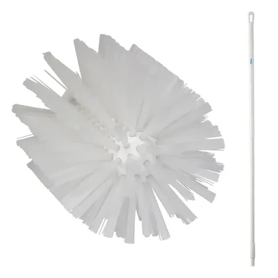 Vikan Tube Brush/Handle 59 Inch Kit — White