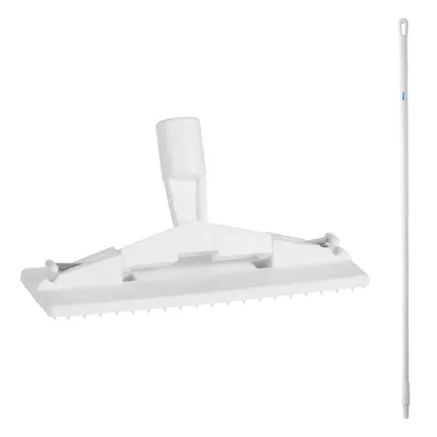 Vikan Floor Pad Holder/Handle 59 Inch Kit — White