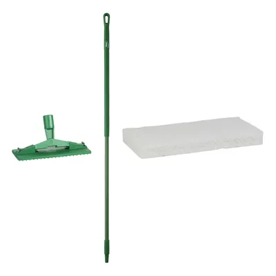 Vikan Fine Pad Floor Pad Holder/Handle 59 Inch Kit