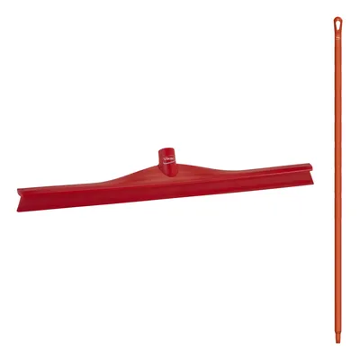 Vikan 24" Squeegee w/ 59" UH Handle Kit — Red