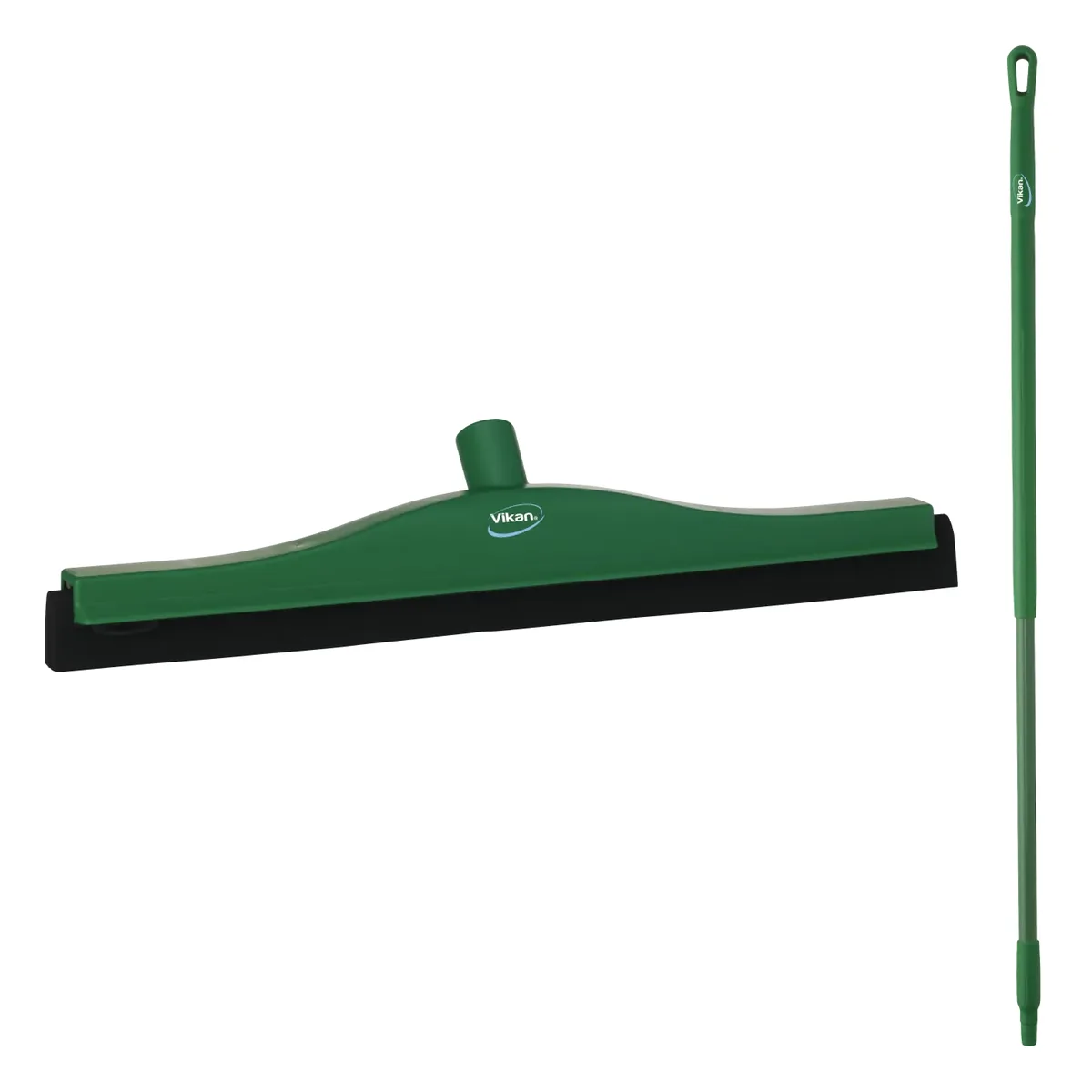 Vikan Floor Fixed Head Squeegee/Handle 51 Inch Kit